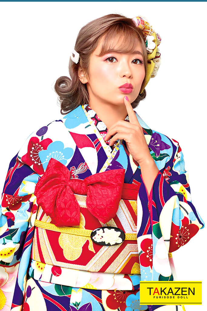 鈴木あや(すず)ちゃん着用大人気お振袖💖💖