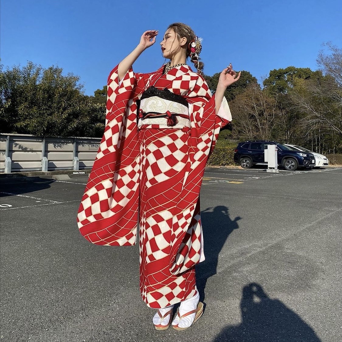 レトロ振袖 田向星華