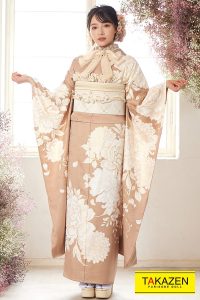 振袖 可愛い くすみカラー 成人式