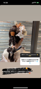 可愛い 髪型 インスタ