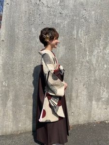 可愛い 袴 卒業式