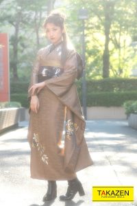 振袖 可愛い 大人っぽい 一本結び ヴィンテージ