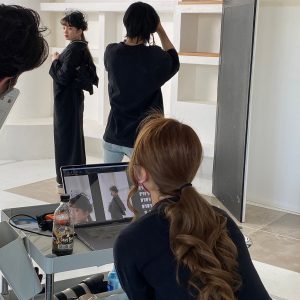 撮影 モデル
