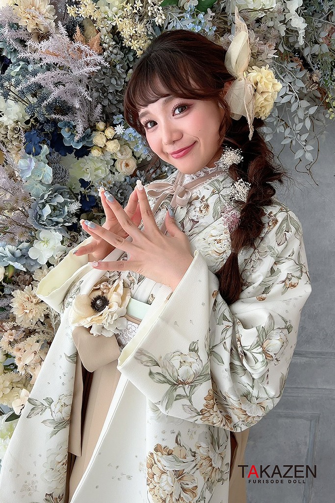 卒業式 袴 くすみカラー
