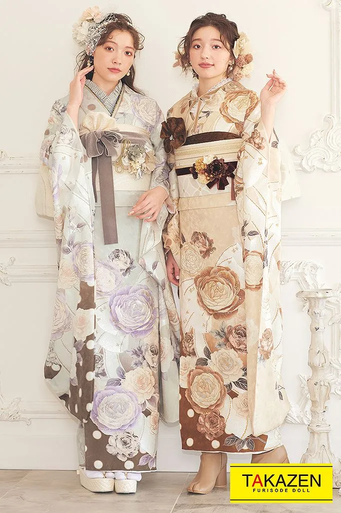 成人式 振袖 洋風 キラキラ 豪華