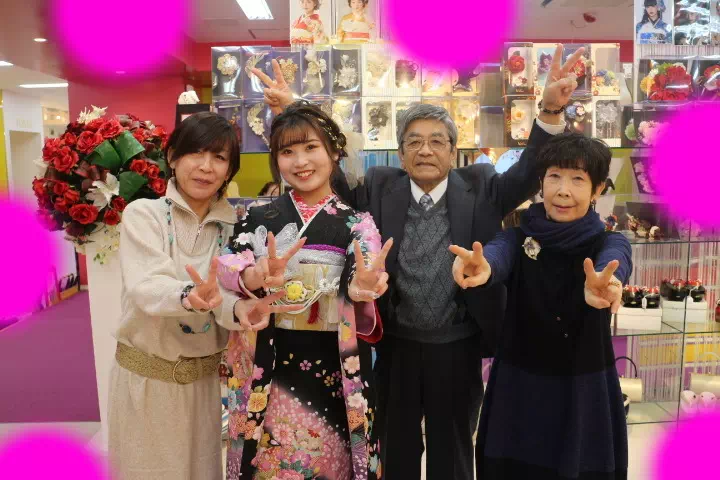 TAKAZEN神戸三宮店　前撮り撮影会　イマドキ　カワイイ　コディネート　振袖　レンタル　袴　古典　レトロ