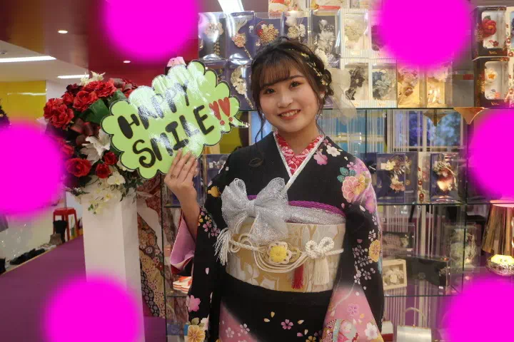 TAKAZEN神戸三宮店　前撮り撮影会　イマドキ　カワイイ　コディネート　振袖　レンタル　袴　古典　レトロ