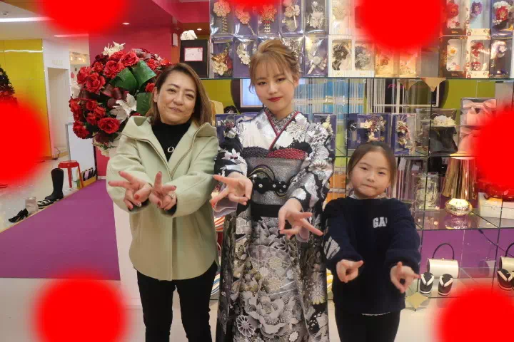 TAKAZEN神戸三宮店　前撮り撮影会　イマドキ　カワイイ　コディネート　振袖　レンタル　袴　古典　レトロ