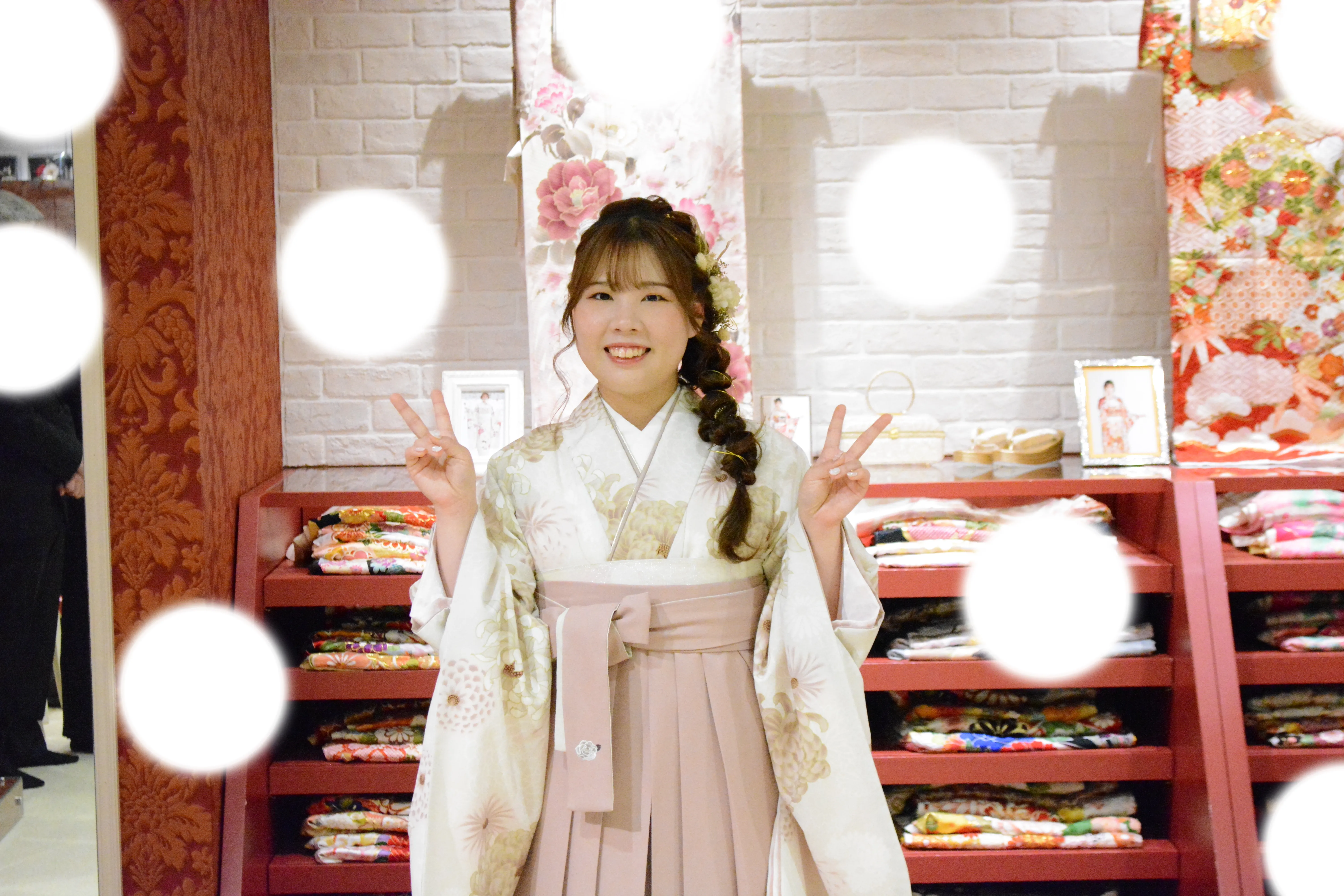 卒業式　袴　かわいい