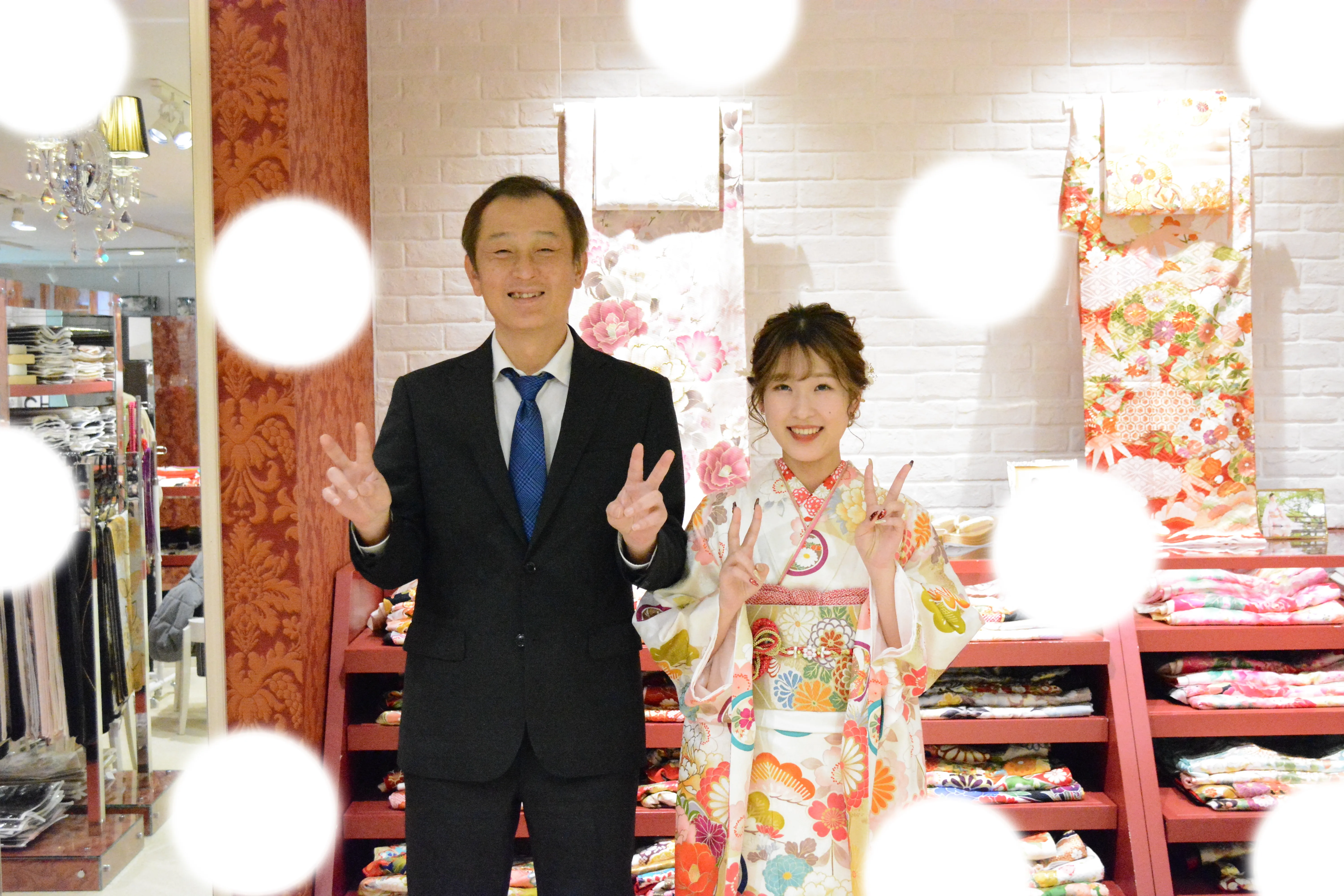 成人式　前撮り　梅田