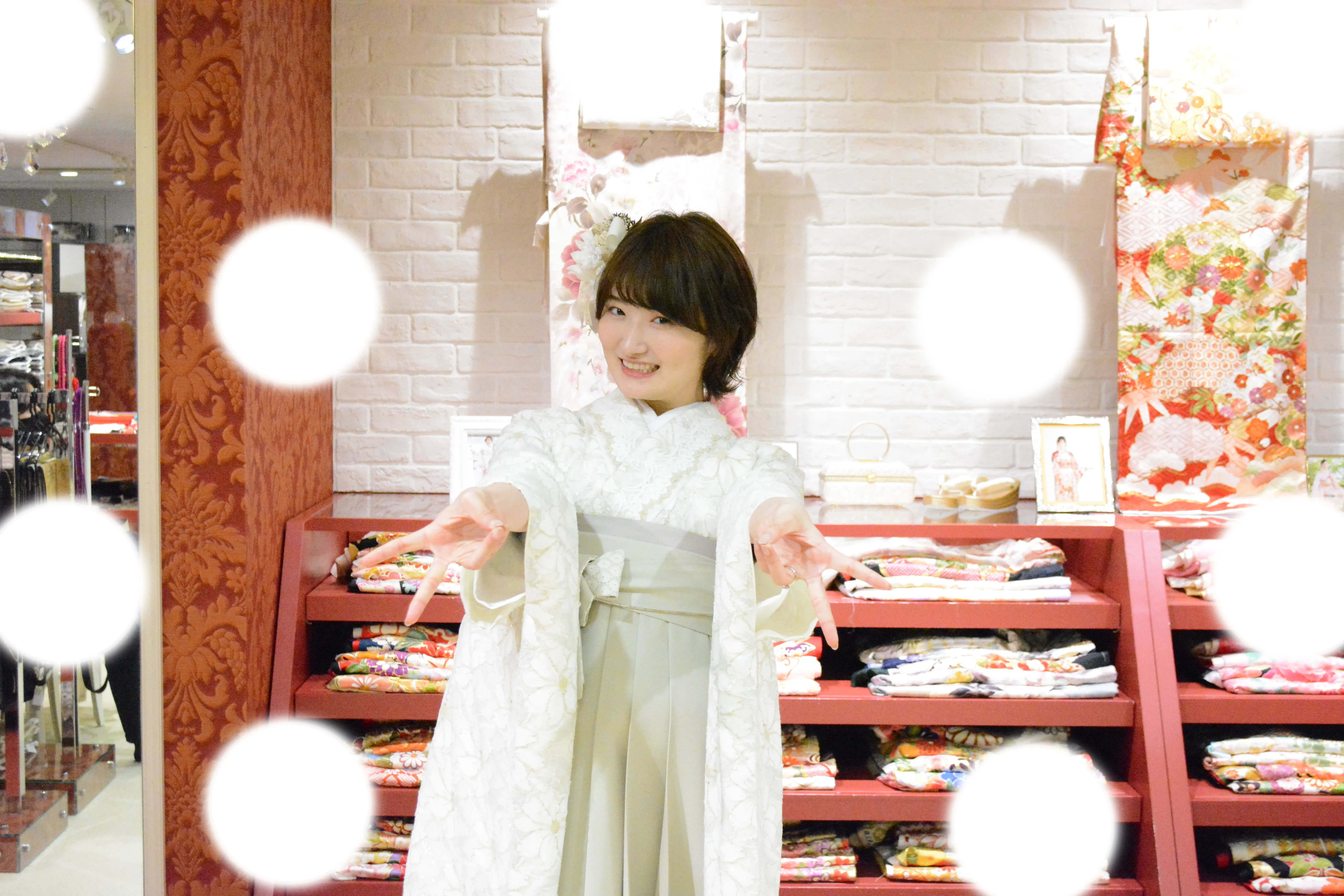 卒業式　袴　かわいい