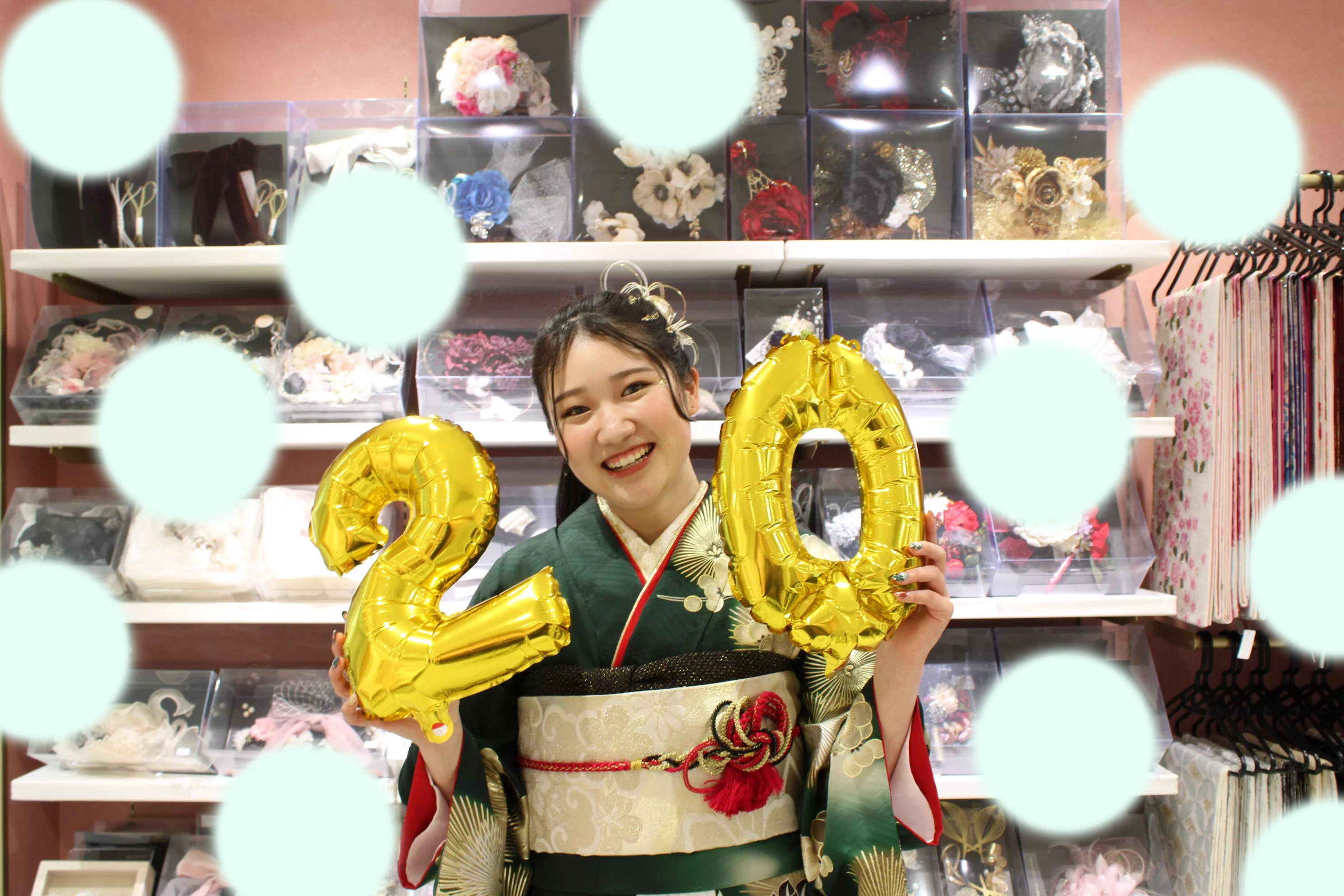 TAKAZEN姫路店　姫路市　成人式　卒業式　袴　振袖　イマドキ振袖　香音　