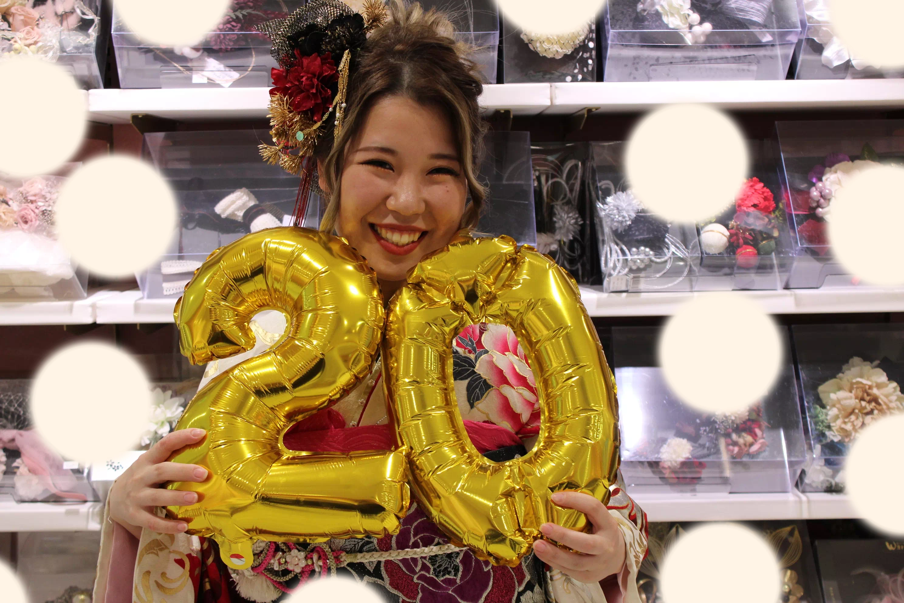 TAKAZEN姫路店　姫路市　成人式　卒業式　袴　振袖　イマドキ振袖　香音　