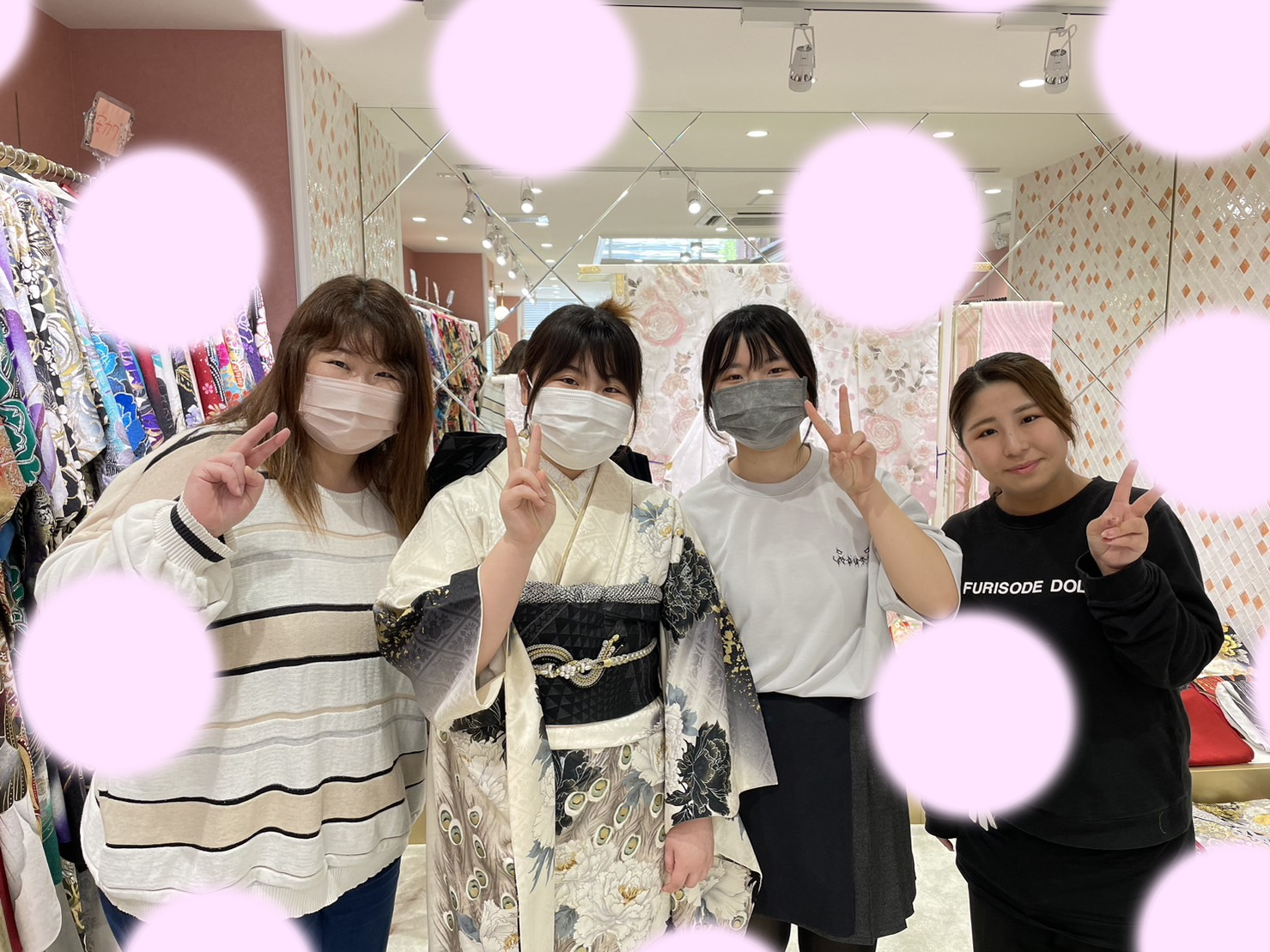 【TAKAZEN姫路店】♡28日　2024年姫路市成人式 大人気！ヴィンテージスタイルのカッコイイ振袖姫ちゃん♡