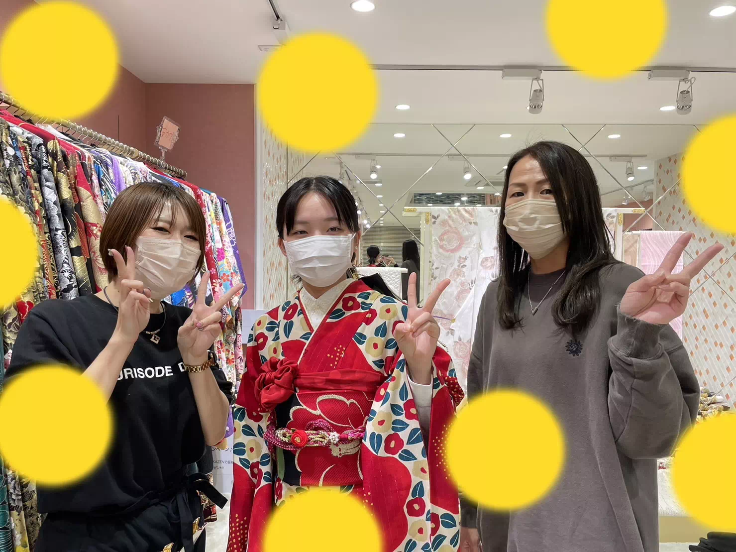 【TAKAZEN姫路】♡24日　赤穂市振袖レンタル　赤色レトロポップなはんなりカワイイお振袖姫ちゃんのご紹介♡