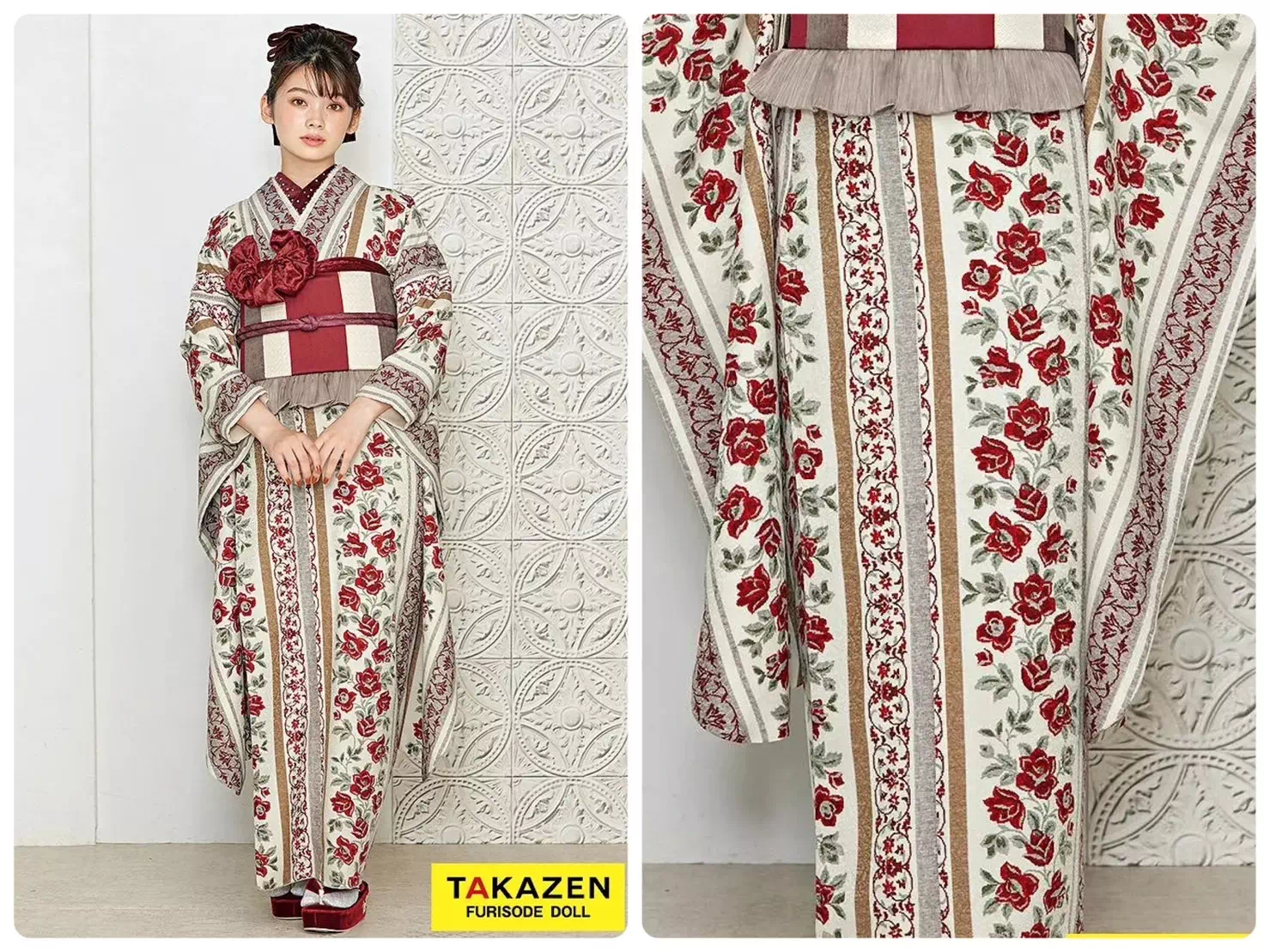 【TAKAZEN姫路店】♡10日　最新作！！個性的で被らないアンティーク調のレトロのお振袖のご紹介♡