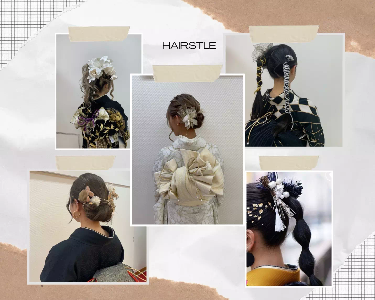 TAKAZEN神戸店 ヘアアレンジ ヘアアクセサリー イマドキ 派手髪 前撮り撮影会 イマドキ カワイイ コディネート 振袖 レンタル 袴