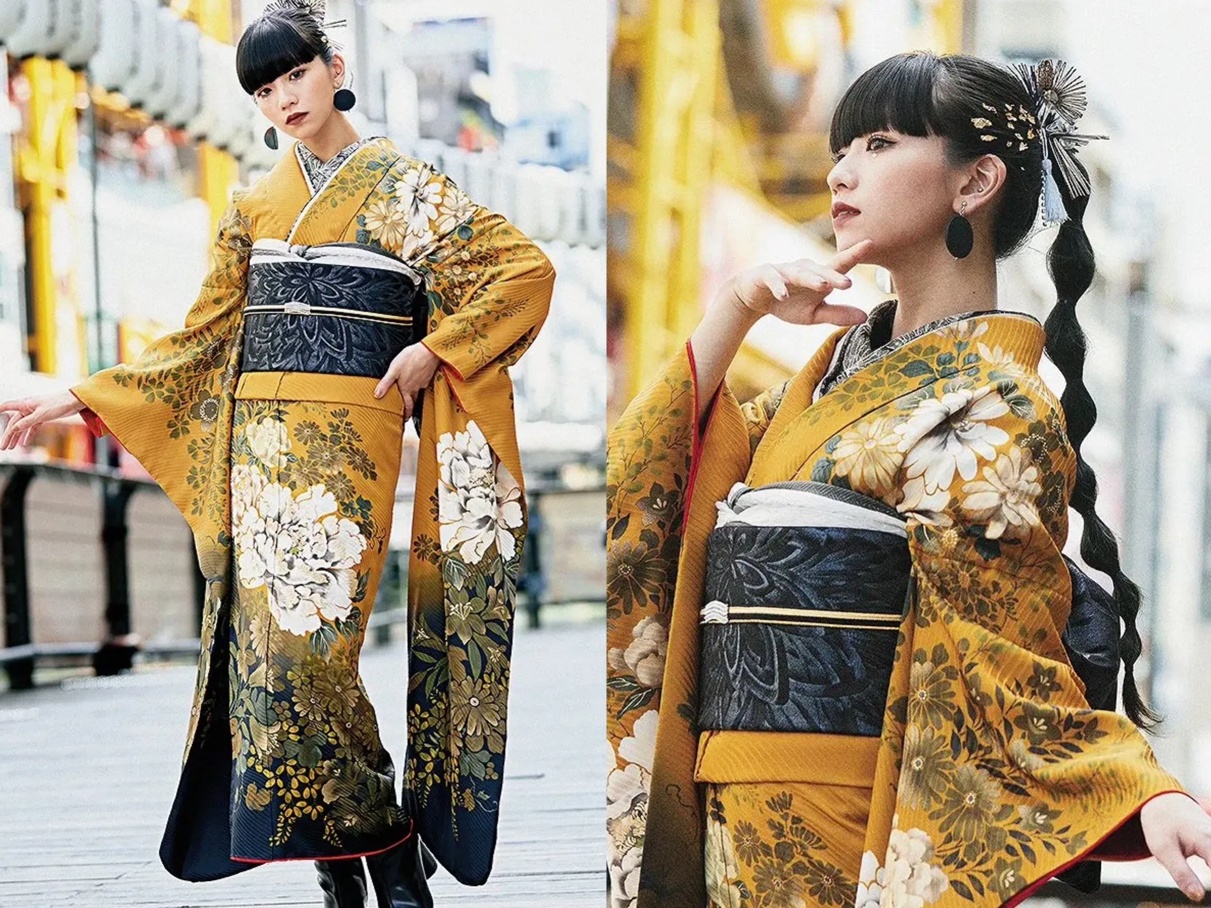 振袖　レンタル　奈良　おしゃれ　からし　かっこいい