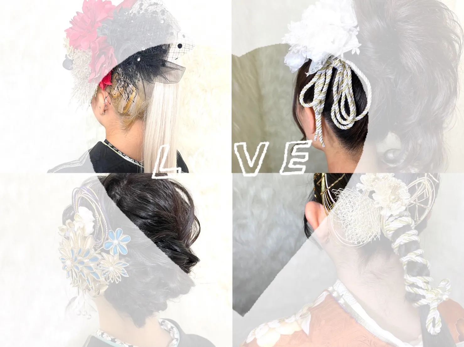 振袖 レンタル 奈良 前撮り撮影会 ヘアアレンジ