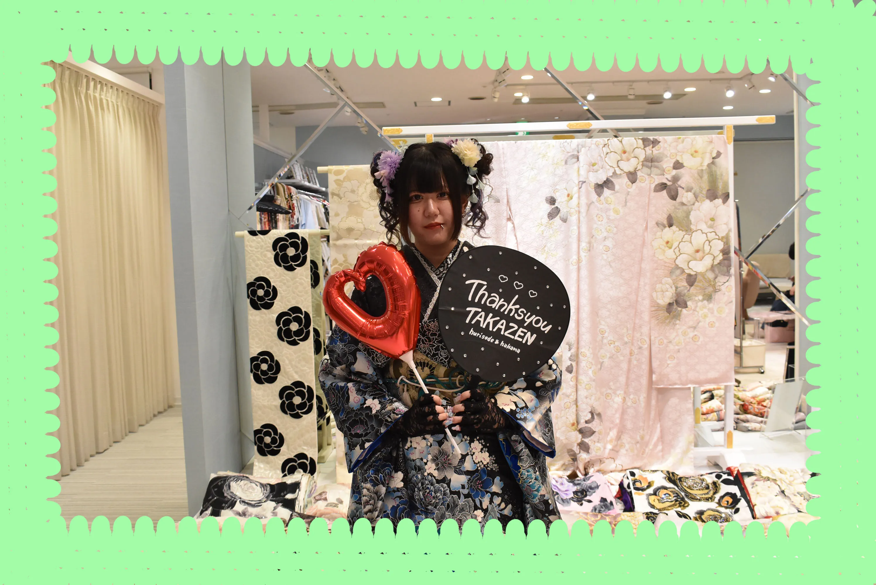 2023年　振袖　前撮り撮影会　TAKAZEN堺店