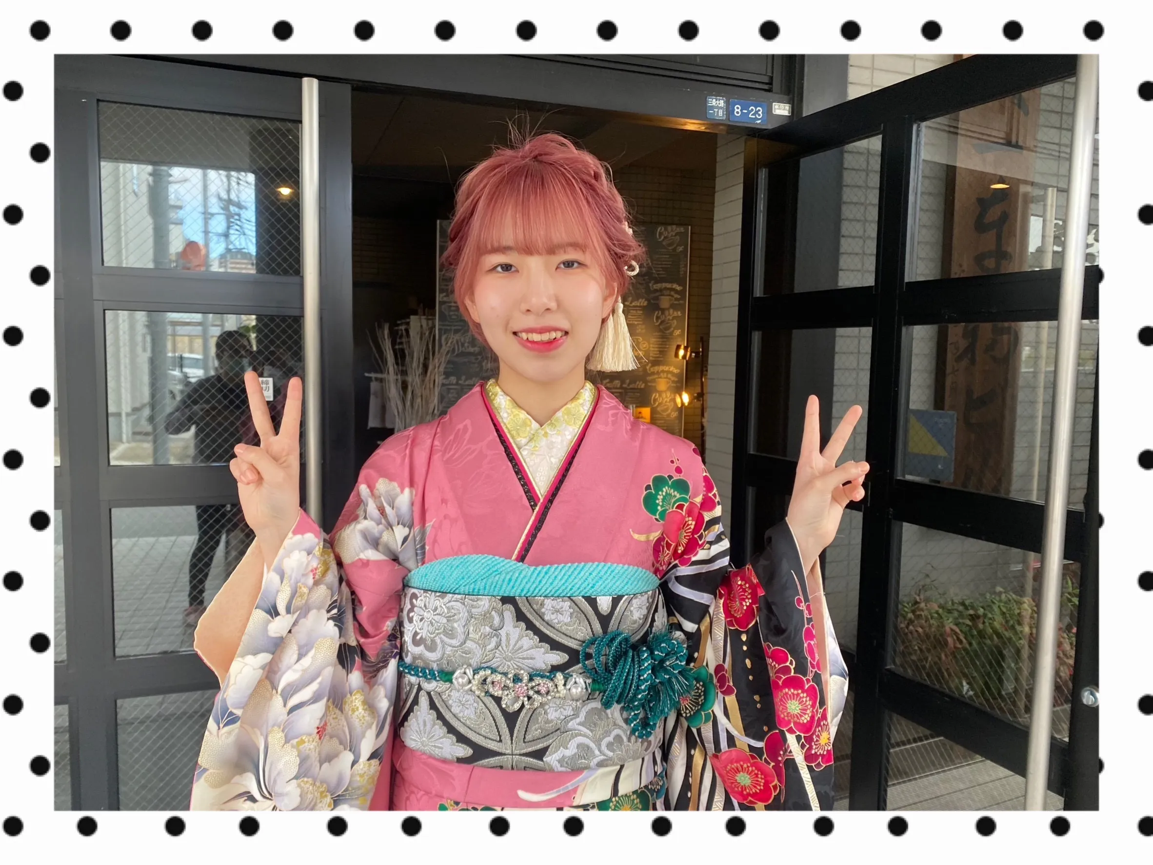 振袖 レンタル 奈良 人気 かわいい 前撮り撮影会 成人式前撮り メーカーブランド ニコル ピンク