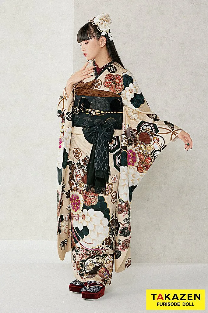 TAKAZEN 姫路市成人式振袖 加古川市成人式振袖 成人式振袖　玉城ティナ×紅一点　ブランド振袖　カッコイイ振袖　キラキラ振袖　赤穂市成人式　岡山市成人式　姫路市成人式　
