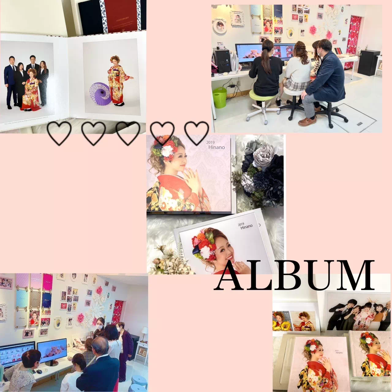 TAKAZEN神戸店 アルバム 前撮り撮影会 イマドキ カワイイ コディネート 振袖 レンタル 袴