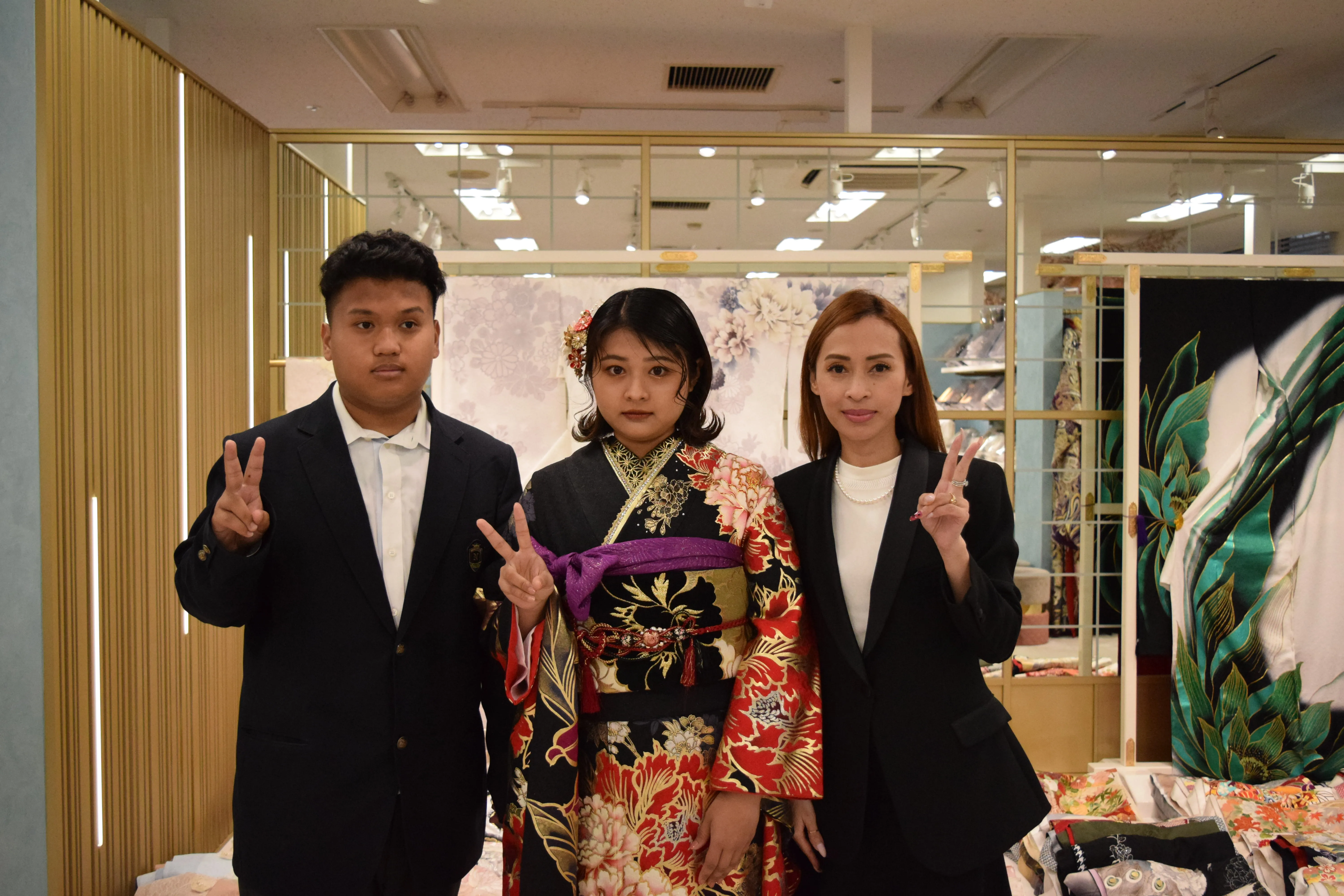 前撮り　振袖　撮影会　モード