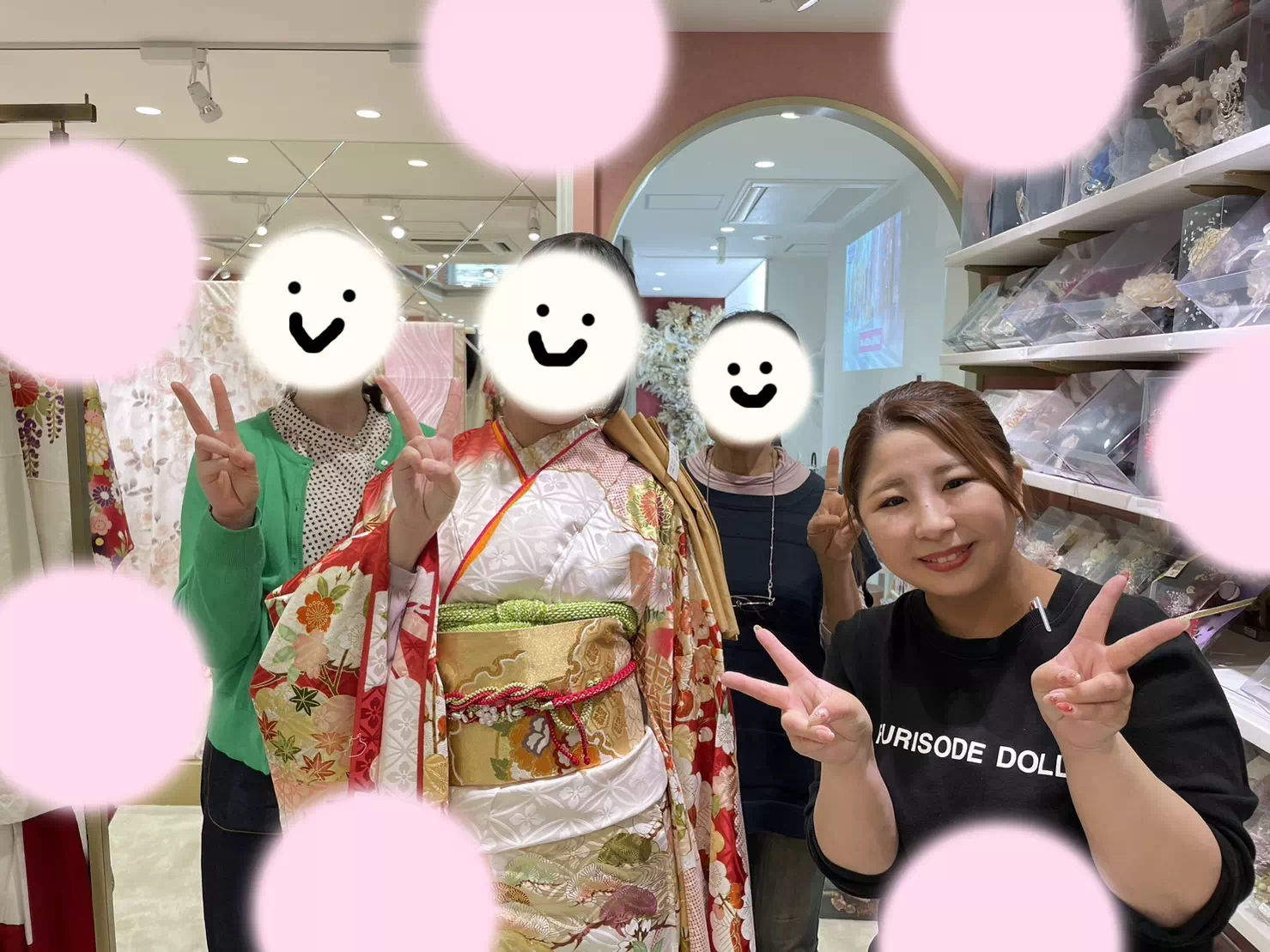TAKAZEN姫路店　姫路市　高砂市　たつの市　成人式　卒業式　袴　振袖　イマドキ振袖　古典柄　正統派古典　イマドキコーディネート　