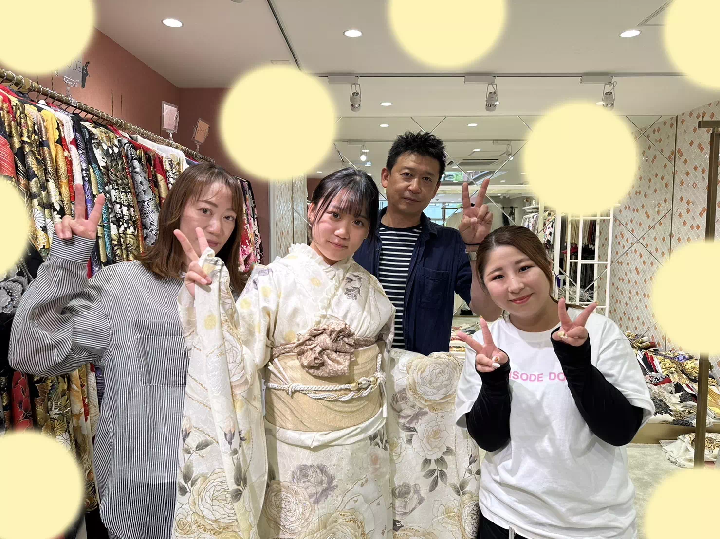 【TAKAZEN姫路店】♡20日 赤穂市振袖レンタル 人気!キラキラで可愛い黄色のヘップバーンのお振袖の姫ちゃん♡