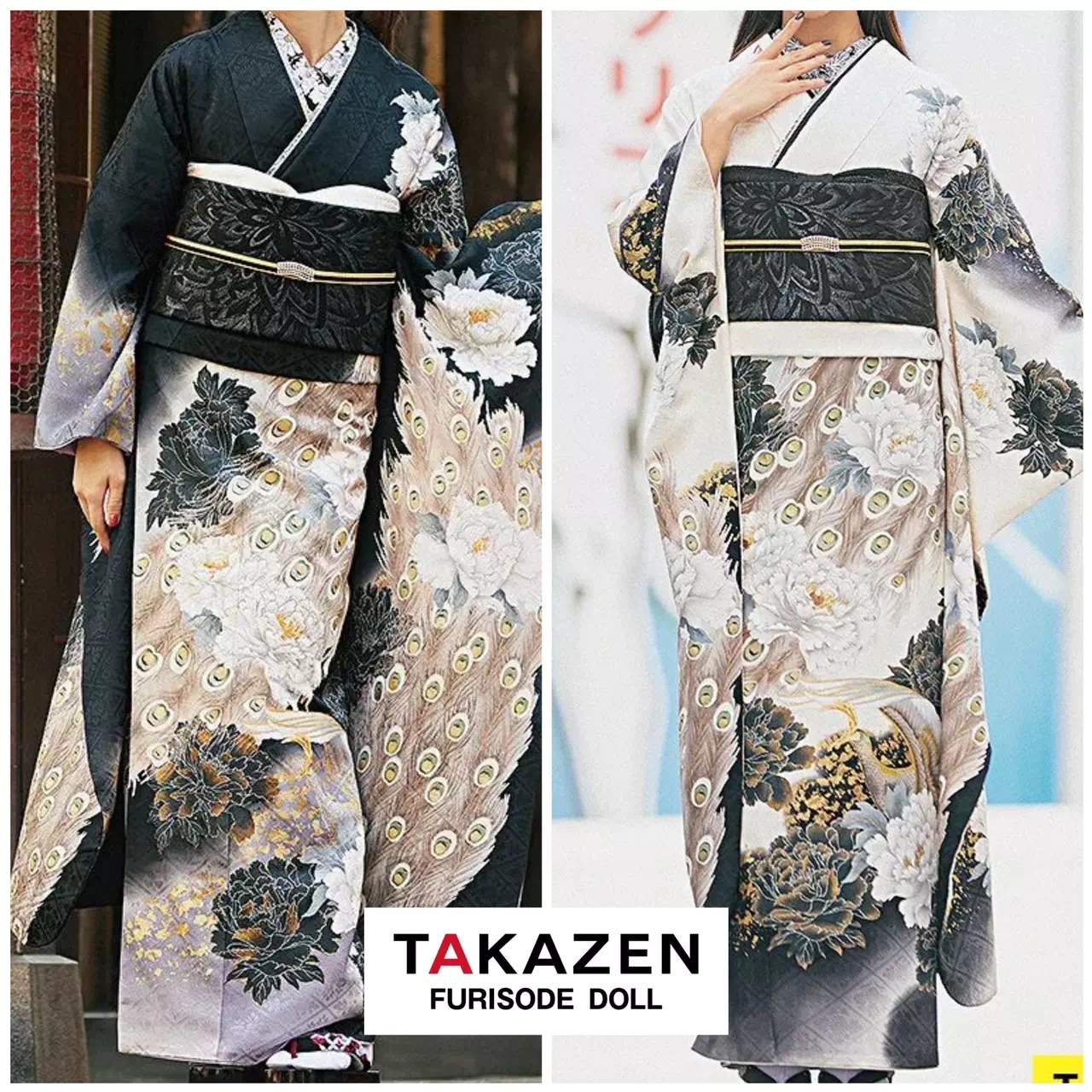 TAKAZEN神戸三宮店 ヴィンテージスタイル 白 黒 ストリート ブーツスタイル 前撮り撮影会 イマドキ カワイイ コディネート 振袖 レンタル 袴