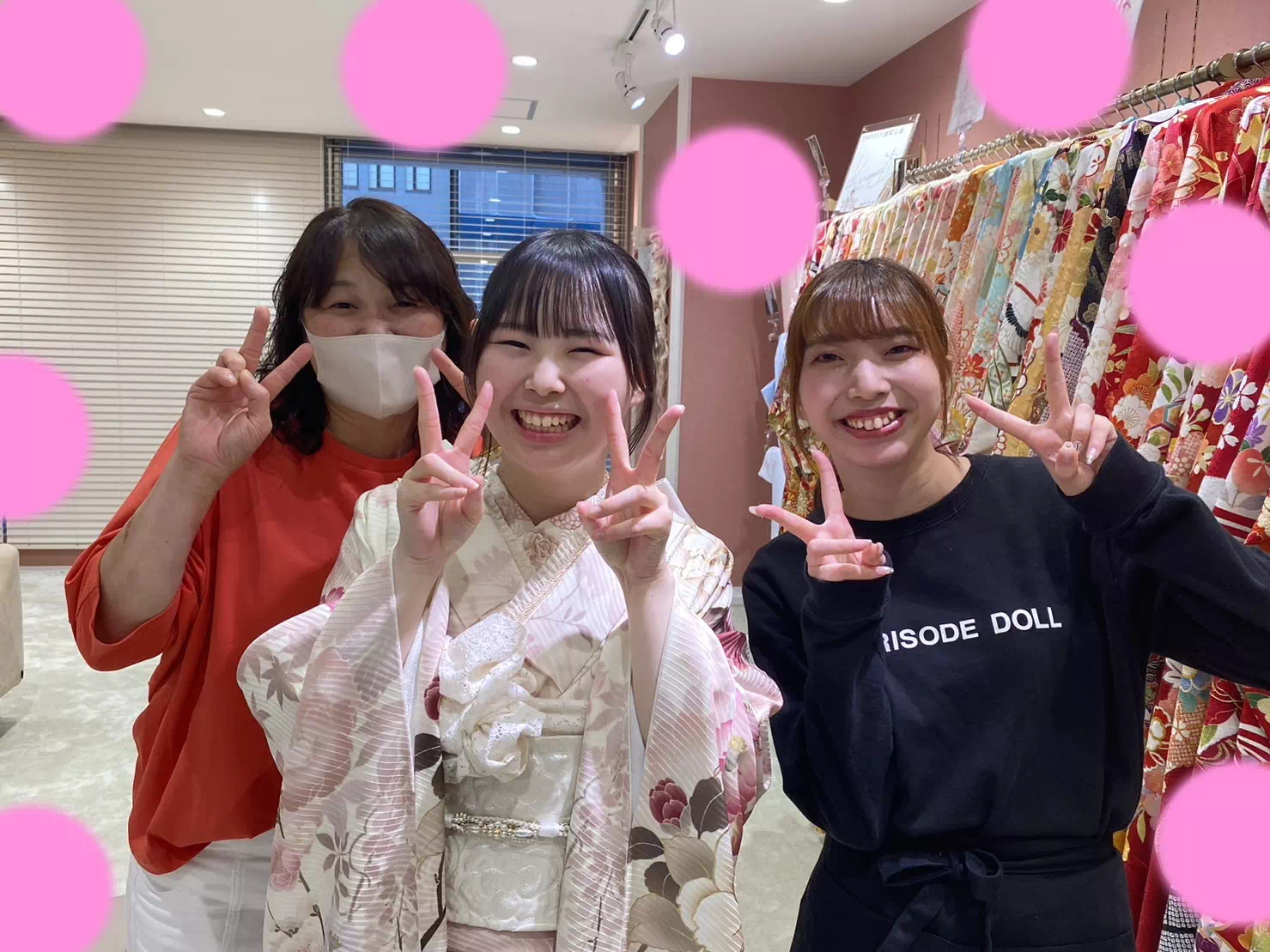 【TAKAZEN姫路店】♡27日 2026年成人 たつの市成人式のくすみガーリーの可愛いお振袖姫ちゃんのご紹介