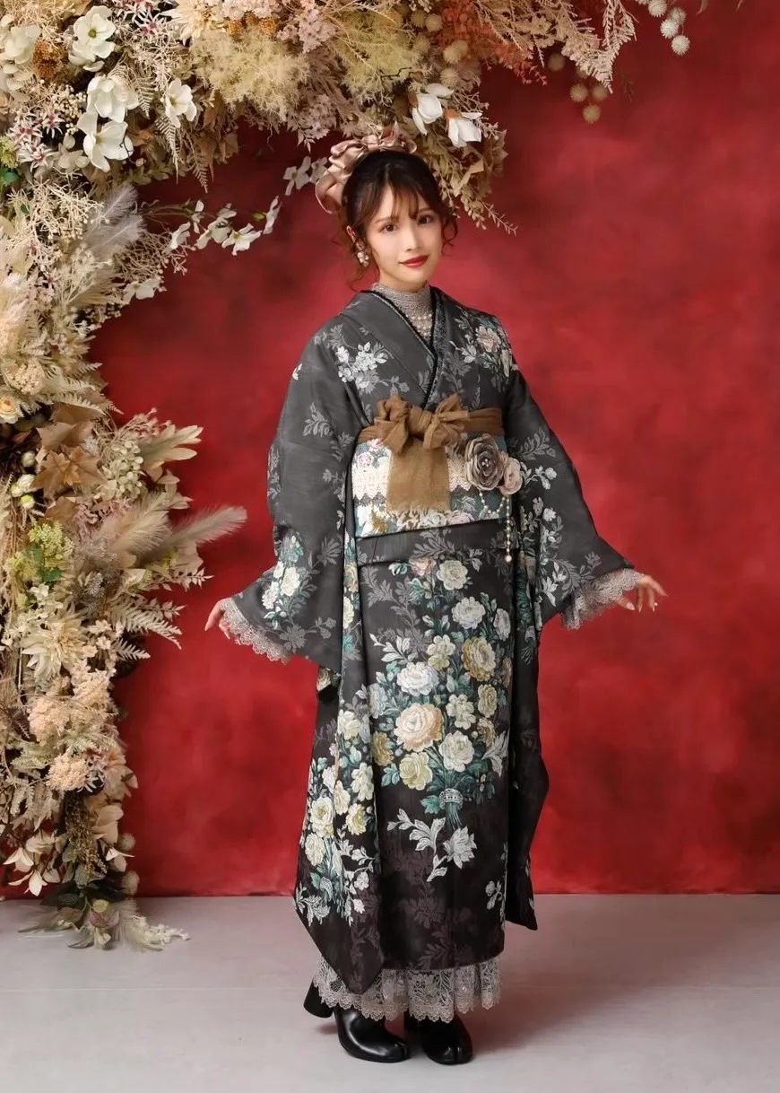 振袖レンタル 低身長 おすすめ かわいい 小さめの柄