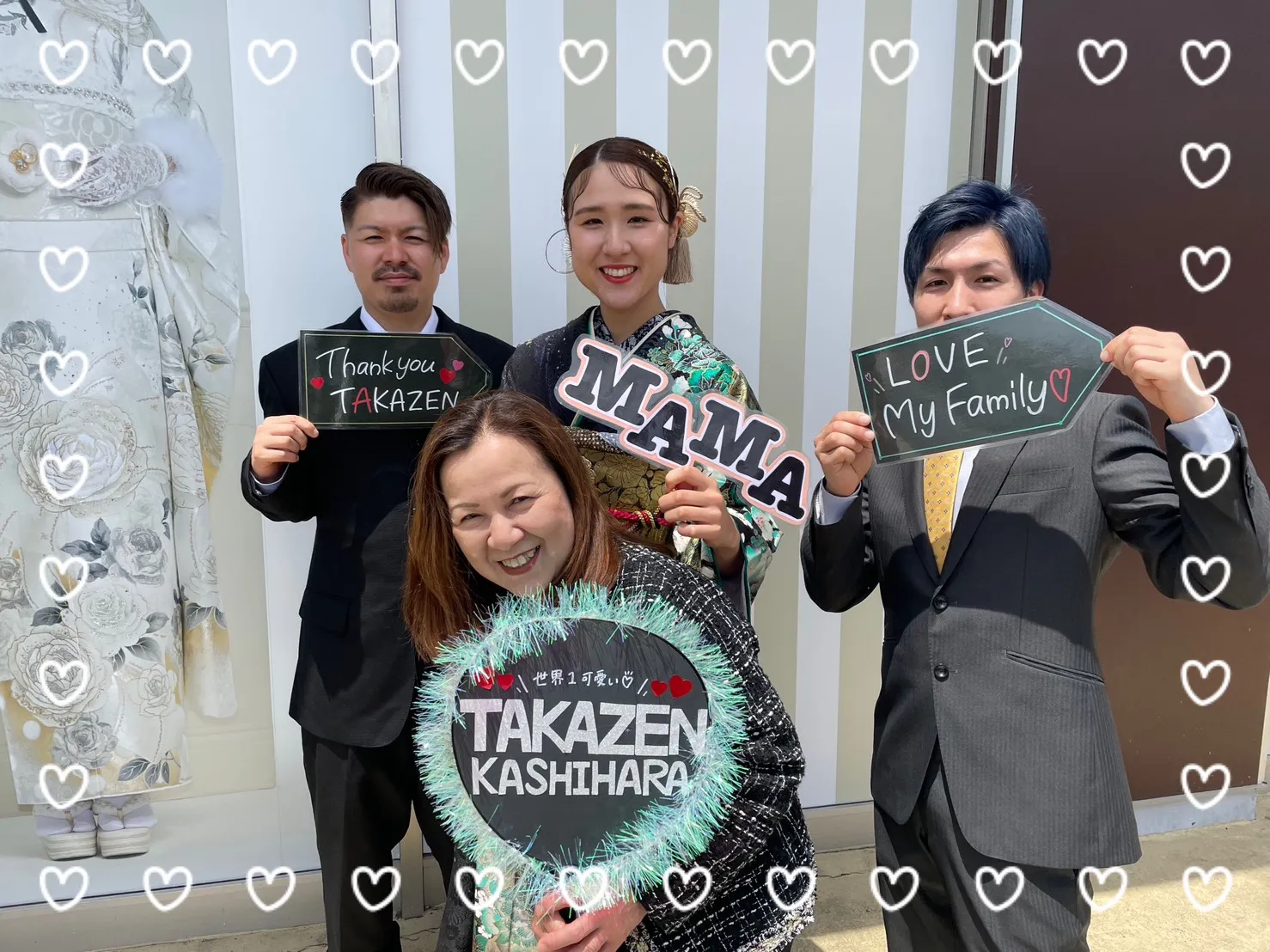 【TAKAZEN橿原店】21日♡2024年成人の姫ちゃんたちのおしゃれスタジオ前撮り撮影会♡
