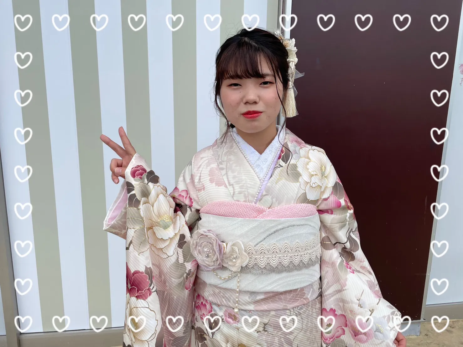 振袖レンタル 奈良 橿原 かわいい くすみ