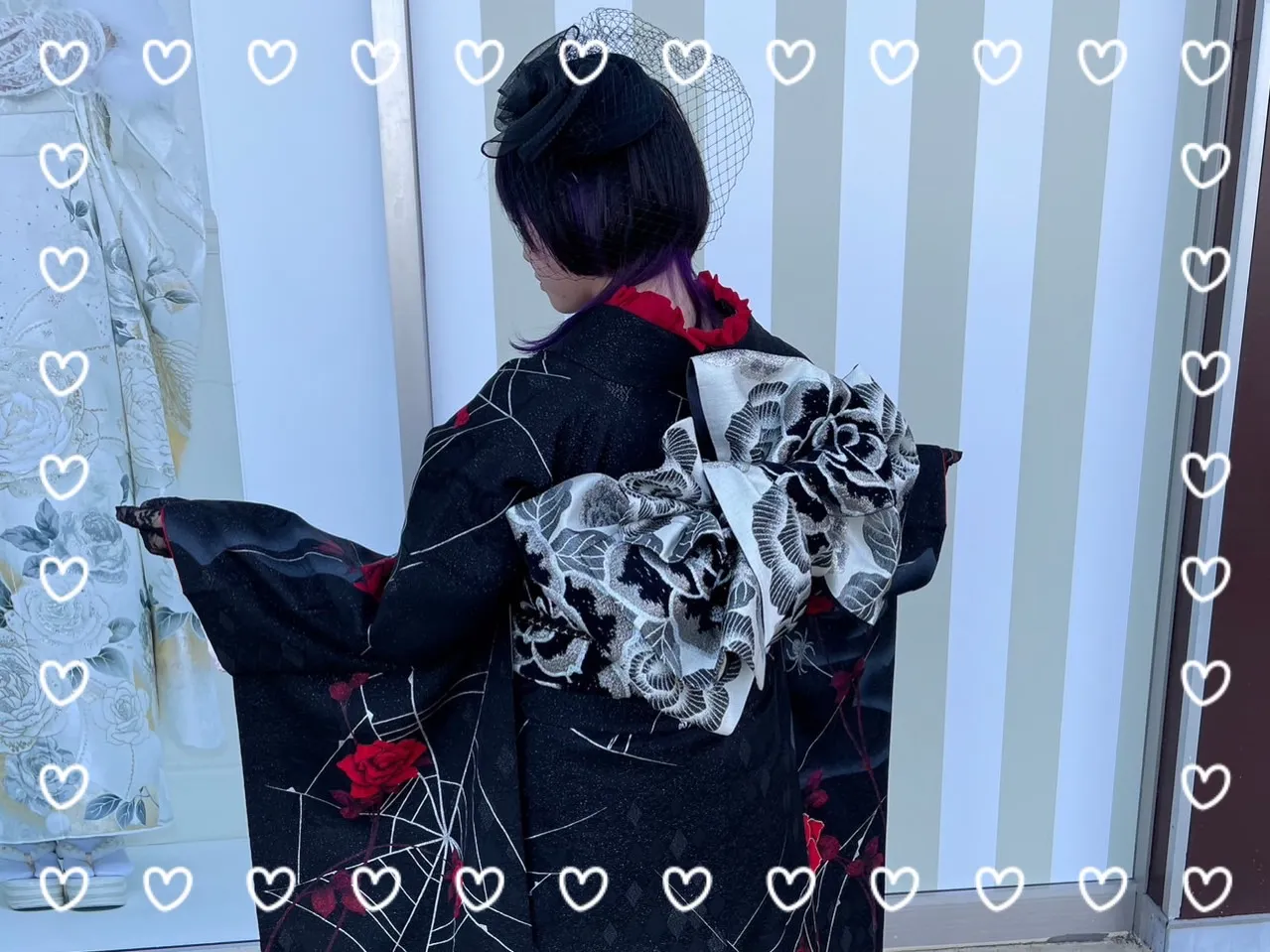 振袖レンタル 奈良 橿原 かわいい おしゃれ 個性派 かわいい かっこいい くすみ イマドキ