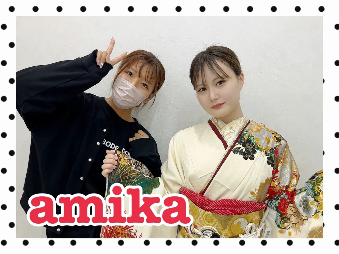 【TAKAZEN橿原店】8日♡2024年成人のジャパンモードのキラキラ華やかなお振袖姫ちゃん♡
