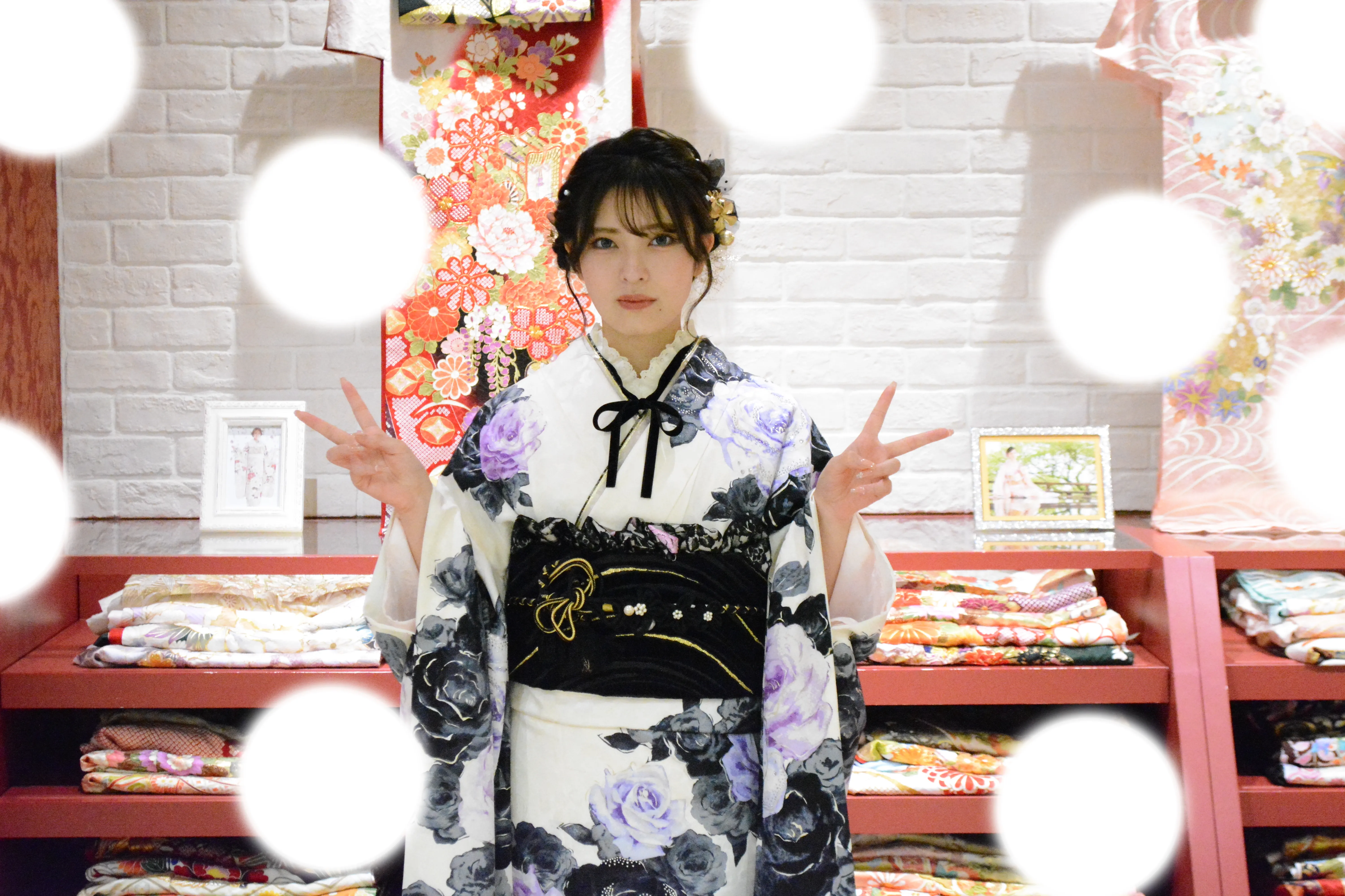 振袖　成人式　TAKAZEN