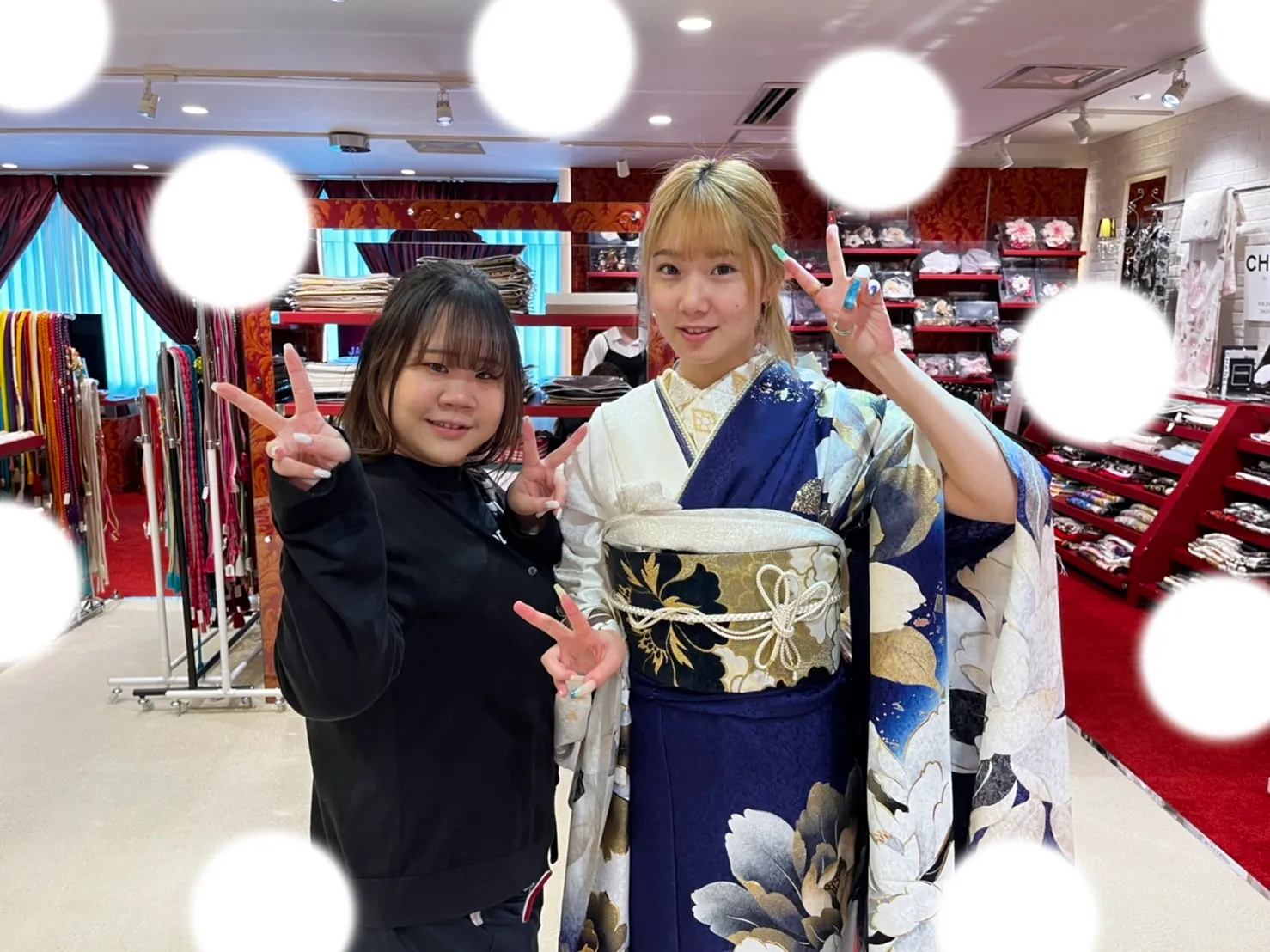 振袖　成人式　TAKAZEN　エライザ
