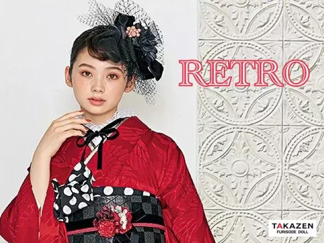【TAKAZEN姫路店】♡8日 誰とも被らないオリジナルコーデが出来る赤無地のお振袖のご紹介♡