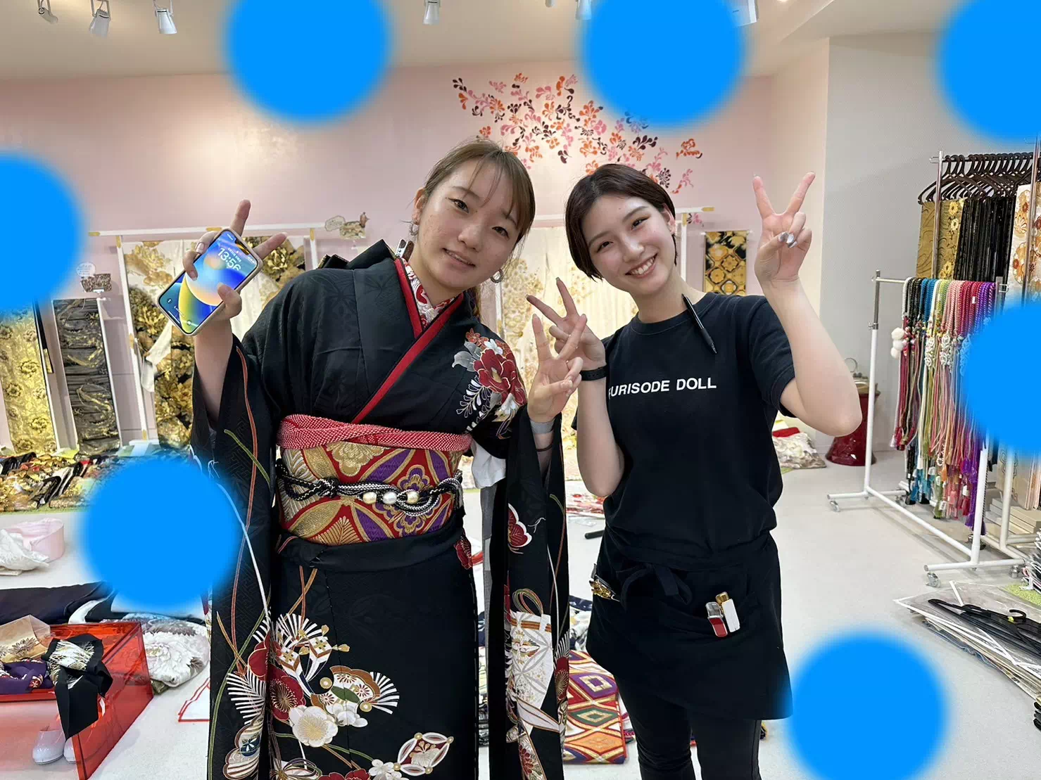 前撮り撮影会　振袖　レンタル　三宮　神戸　西宮　明石　かわいい　イマドキ　オシャレ　ペット可