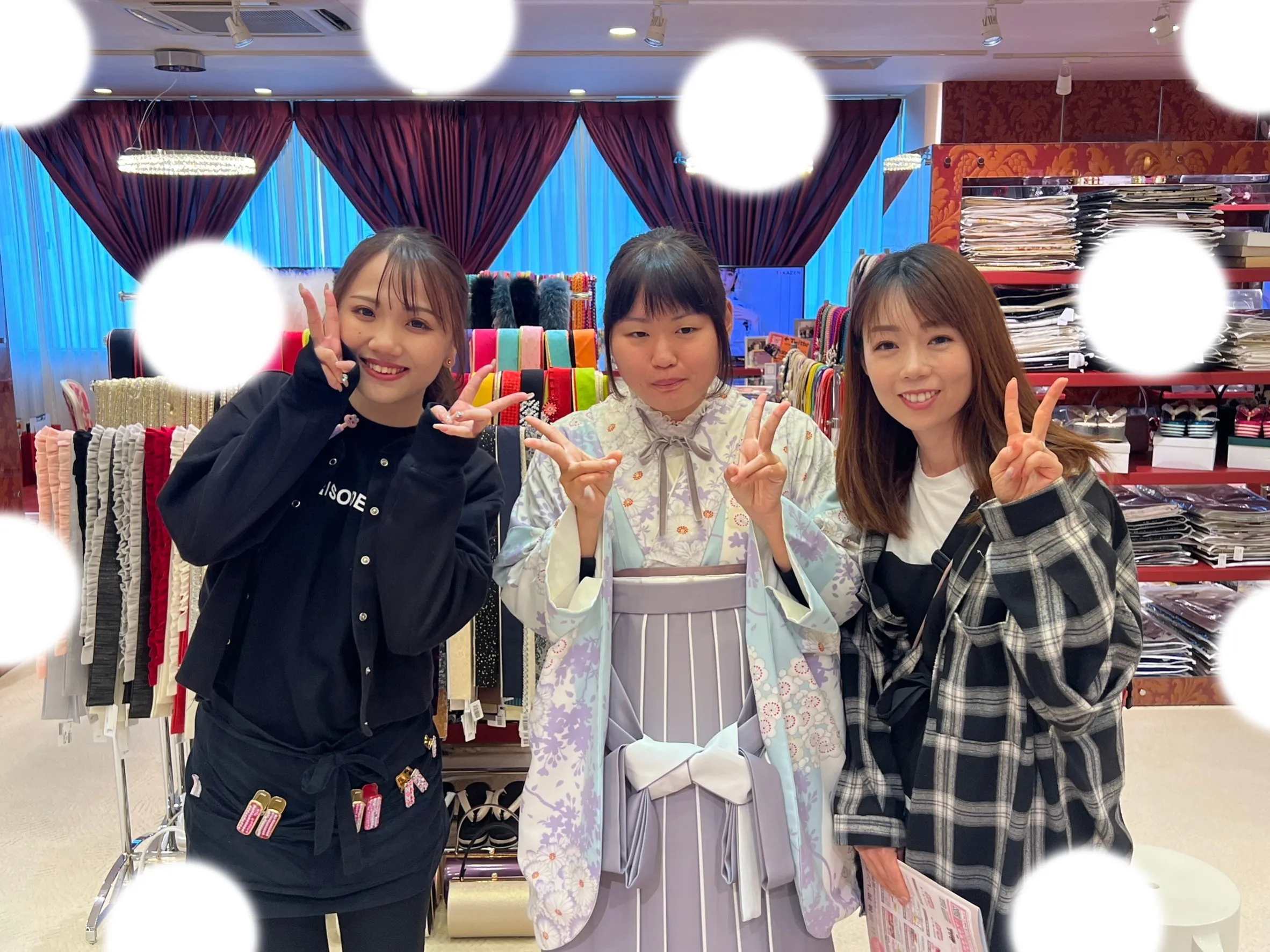 卒業式　袴　かわいい