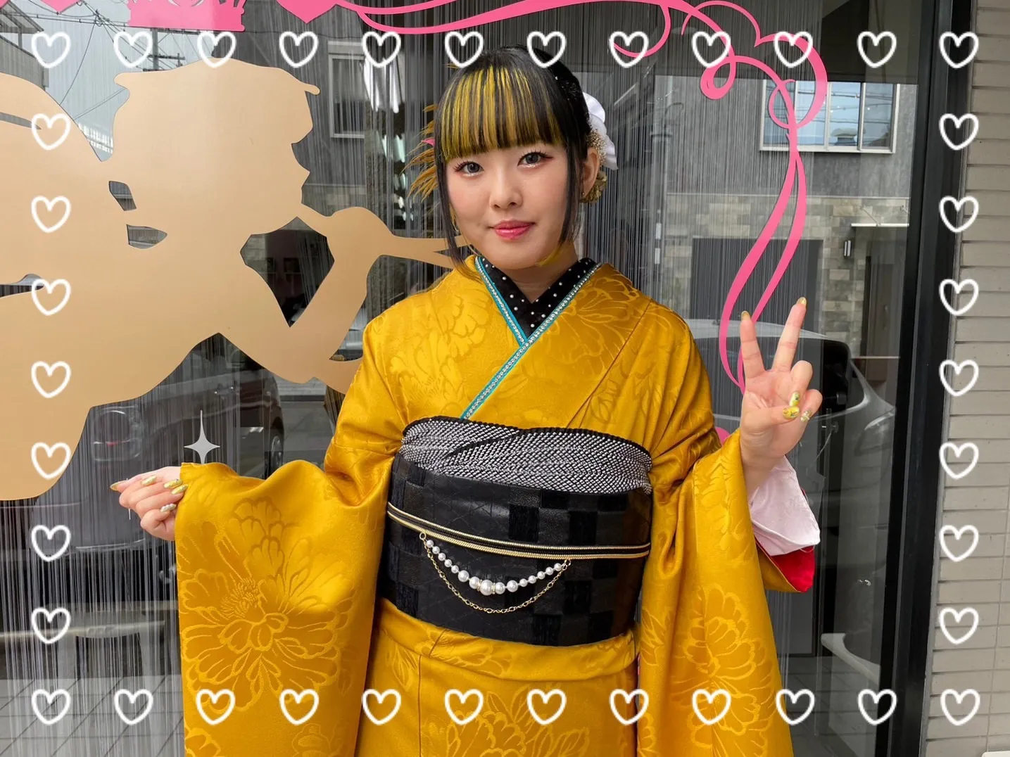 振袖 前撮り撮影会 レンタル 奈良 かわいい オシャレ イマドキ からし