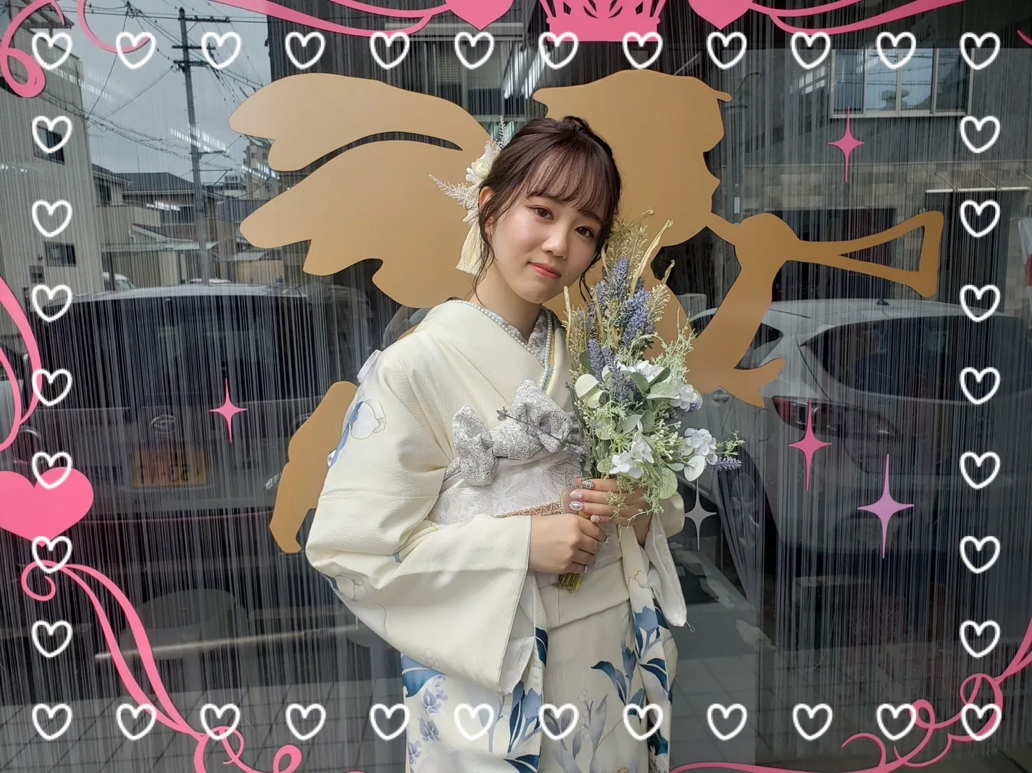 振袖 前撮り撮影会 レンタル 奈良 かわいい オシャレ イマドキ くすみカラー