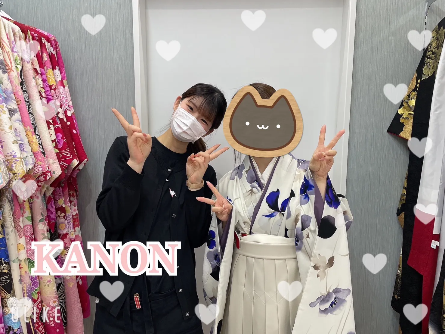 【TAKAZEN橿原店】3日♡2024年&2025年に卒業を迎えられるくすみ袴姫ちゃんとレトロ袴姫ちゃん♡