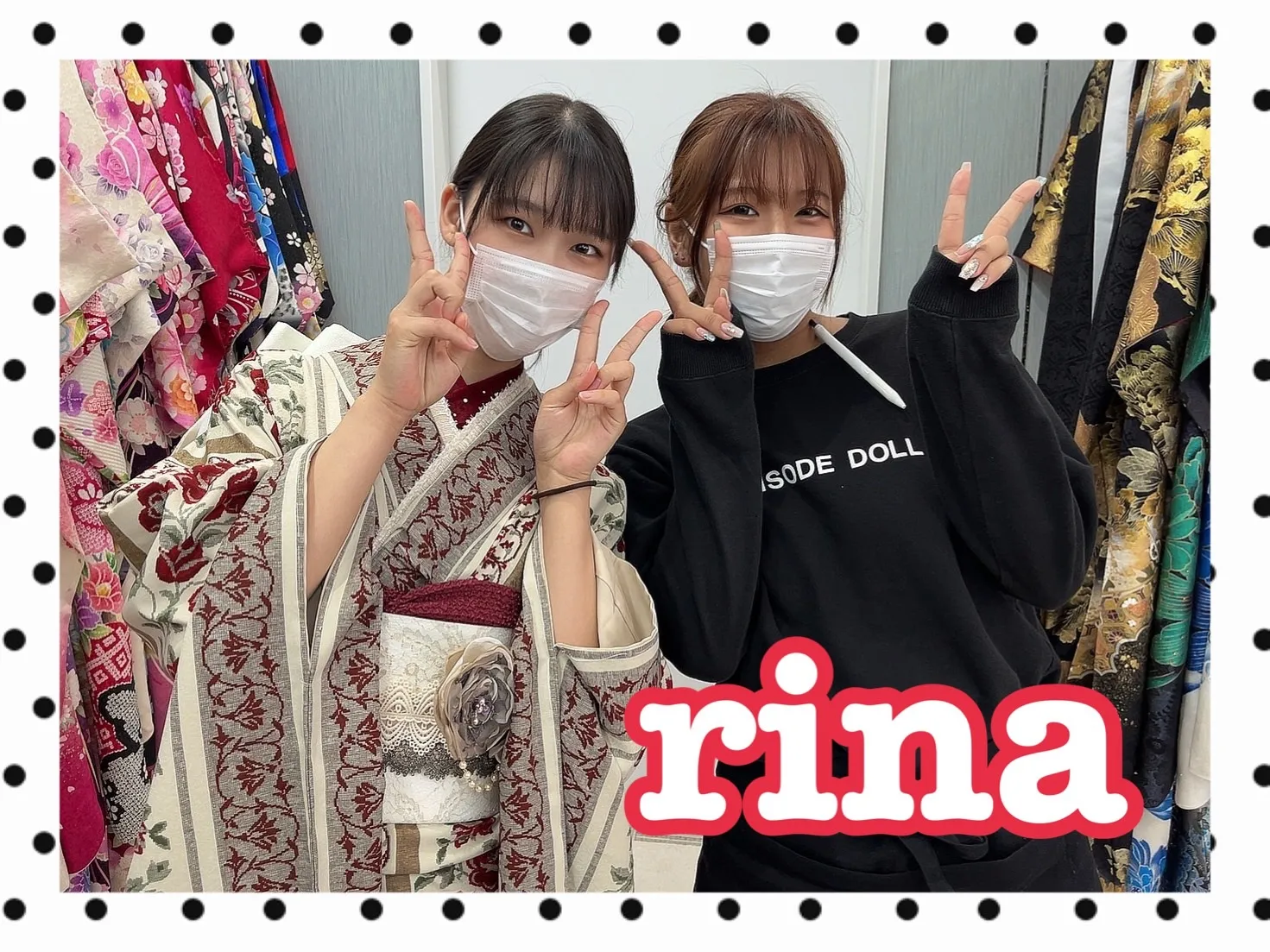 【TAKAZEN橿原店】24日♡2025年成人妹割でとってもお得!!ボルドーの差し色が大人可愛いレトロモダンお振袖姫ちゃん&姉妹でご来店!!袴姫ちゃんとヘップバーンのキラキラスパンコールお振袖姫ちゃん♡