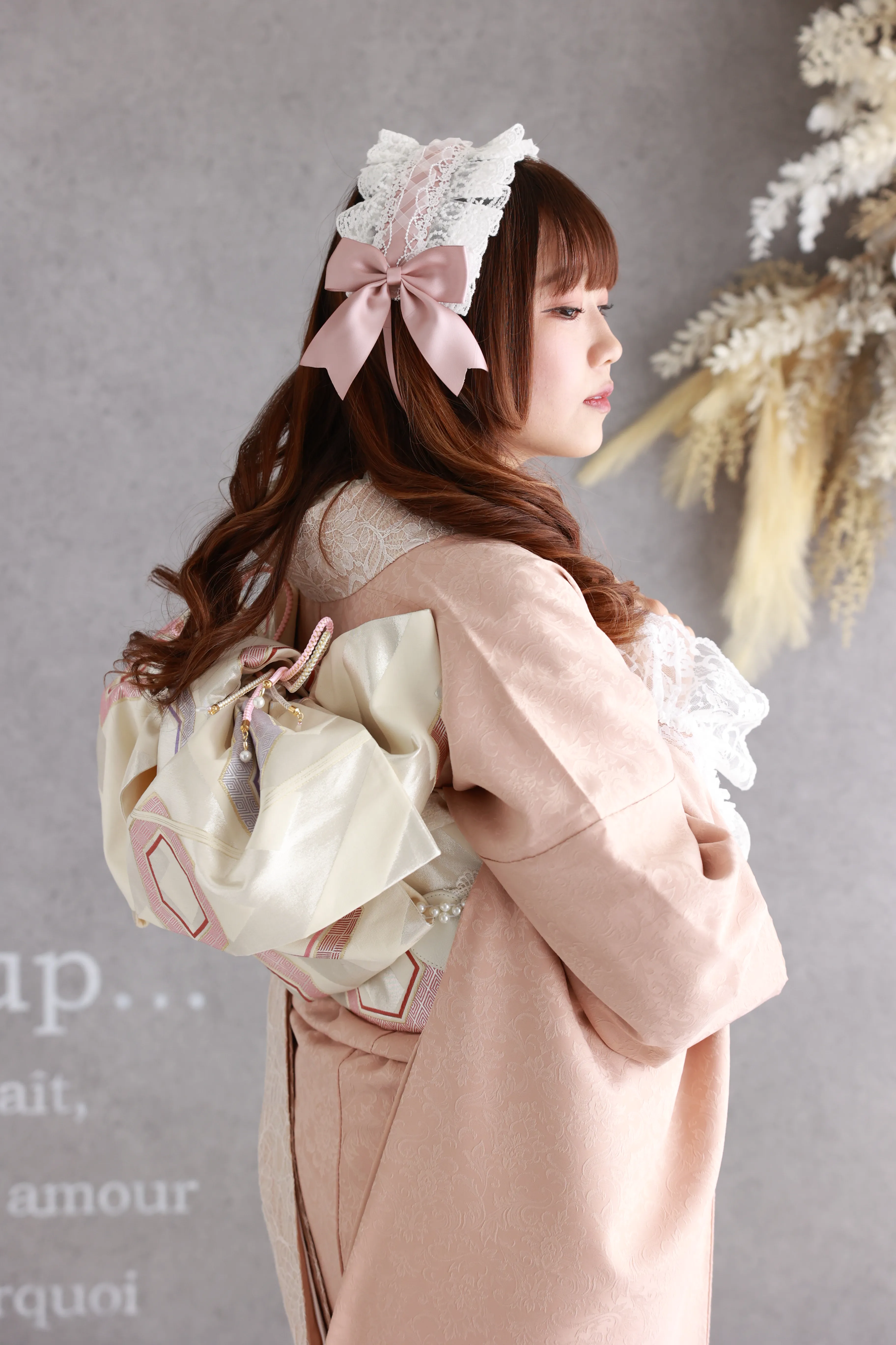 【TAKAZEN橿原店】9日♡大流行中!!!くすみガーリーお振袖姫ちゃんの可愛すぎる前撮りヘアアレンジ紹介♡