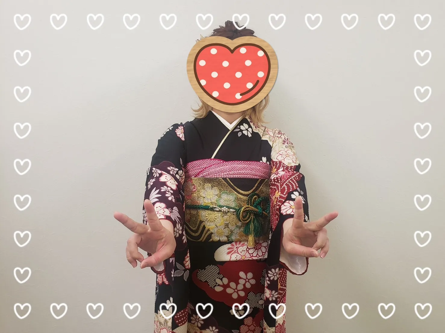 振袖 前撮り撮影会 レンタル 奈良 かわいい オシャレ イマドキ 古典 赤 黒