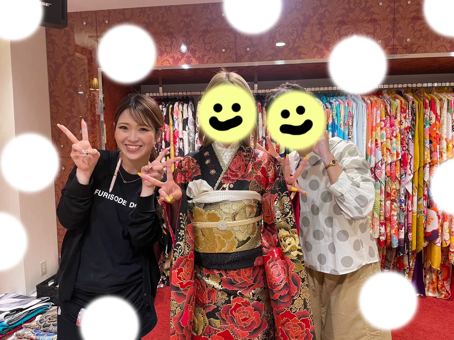 振袖　成人式　TAKAZEN