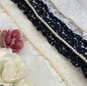 TAKAZEN姫路店　TAKAZEN　成人式　袴　成人式振袖レンタル　袴レンタル　重ね衿　レース　パール